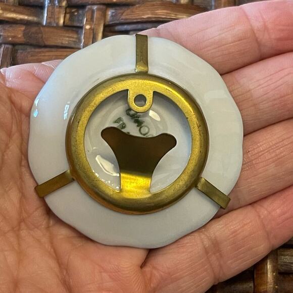 Limoges France Miniature Plate with Stand - Picture 5 of 6